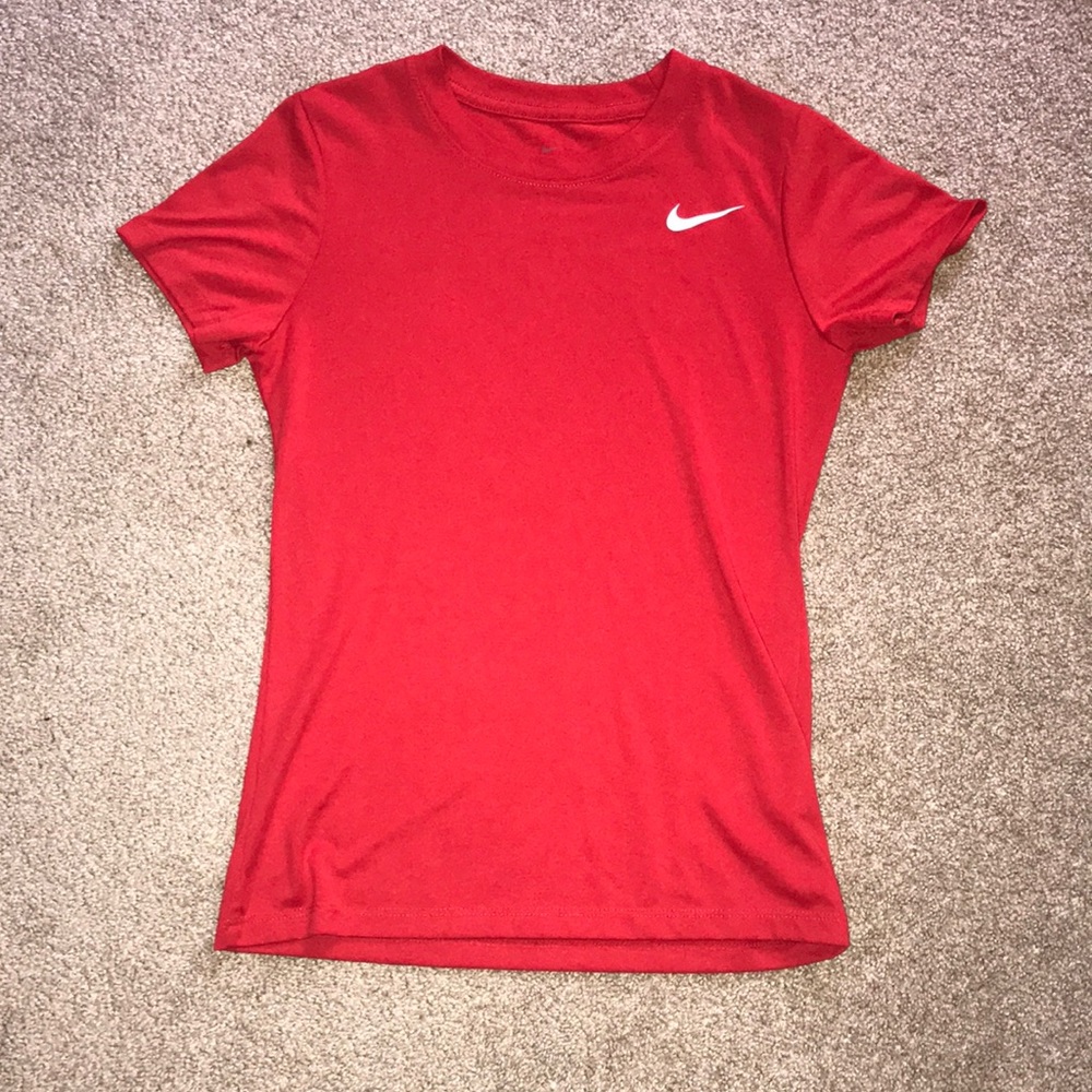 Womens red Nike shirt